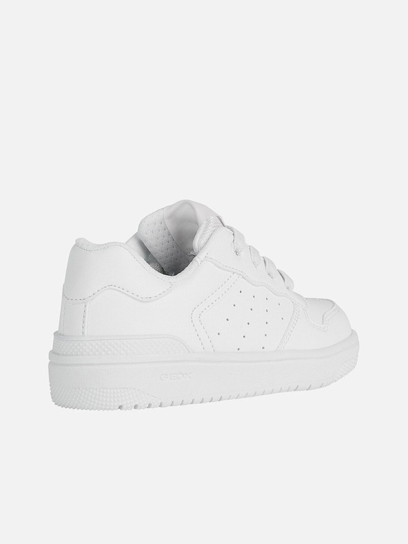Geox Bílé dívčí tenisky Geox Washiba