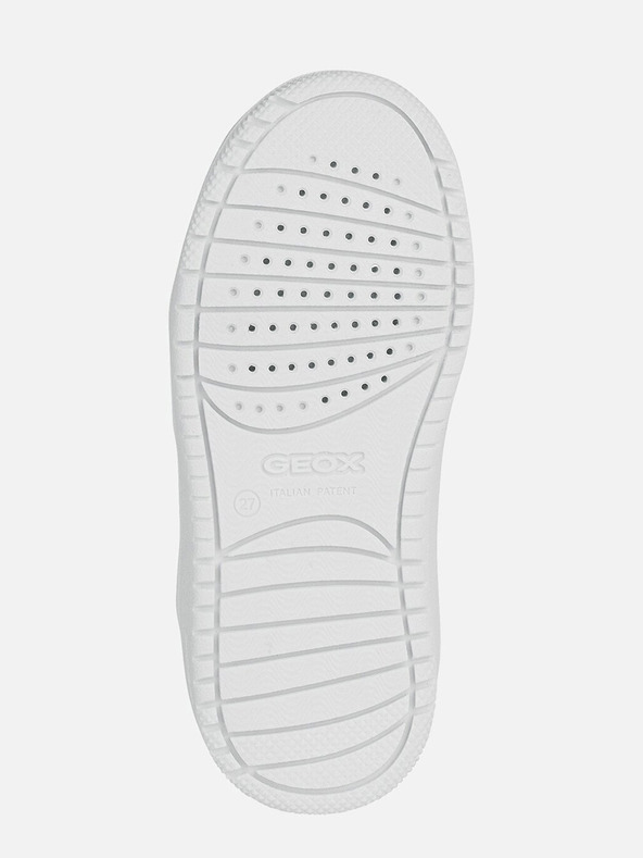 Geox Bílé dívčí tenisky Geox Washiba