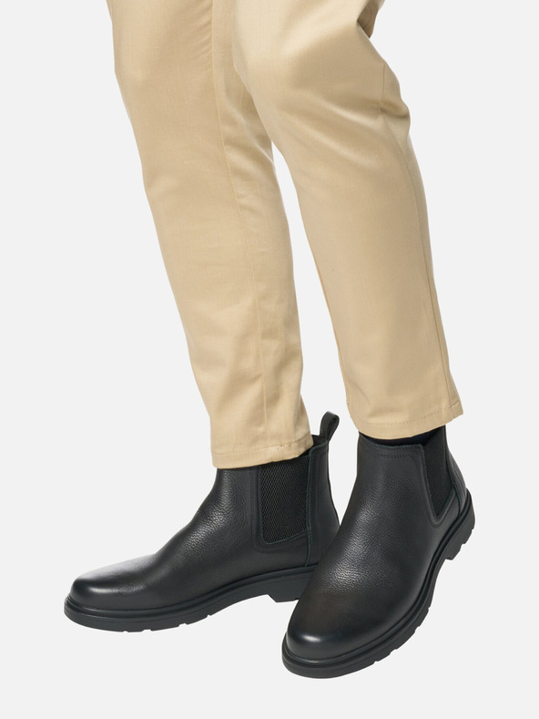 Geox Černá pánská kotníková obuv Geox Spherica Ec1