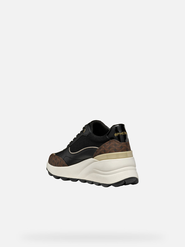 Geox Černé dámské tenisky Geox Spherica EC14