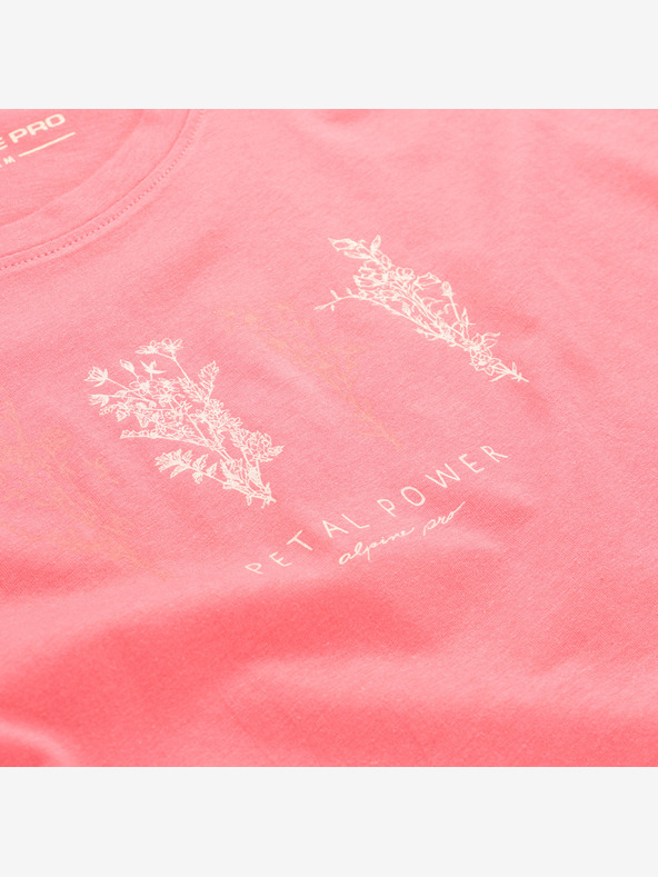 ALPINE PRO Dámské triko ALPINE PRO OMBA 2 calypso coral varianta pa