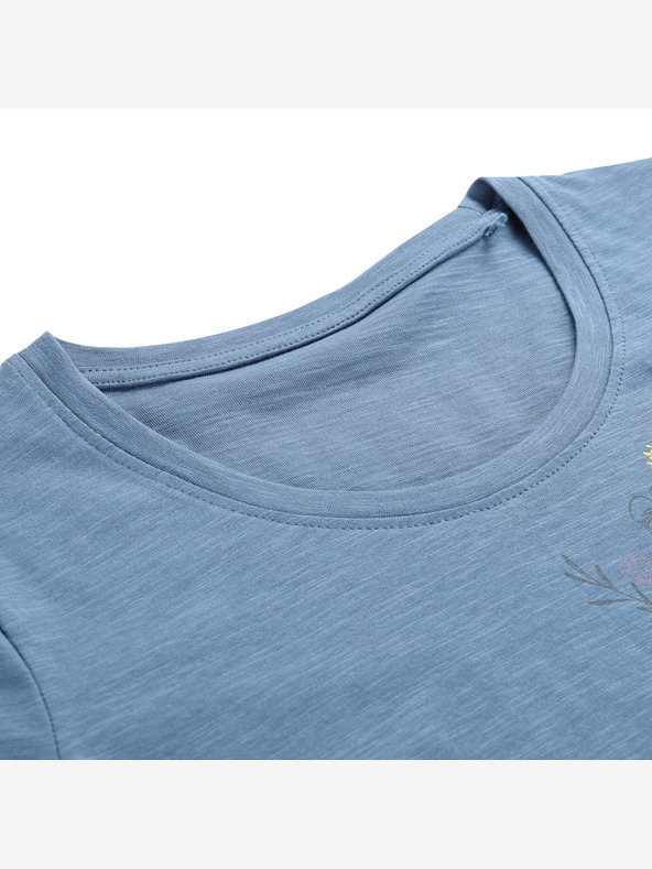 ALPINE PRO Dámské bavlněné triko ALPINE PRO BOLENA 2 indigo blue varianta pa