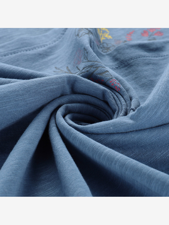 ALPINE PRO Dámské bavlněné triko ALPINE PRO BOLENA 2 indigo blue varianta pa