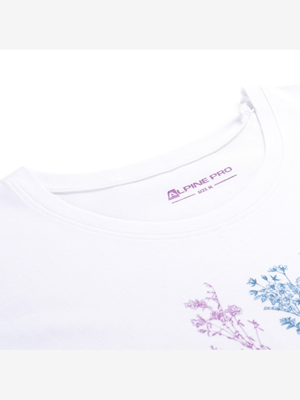 ALPINE PRO Dámské triko ALPINE PRO OMBA 2 white varianta pa