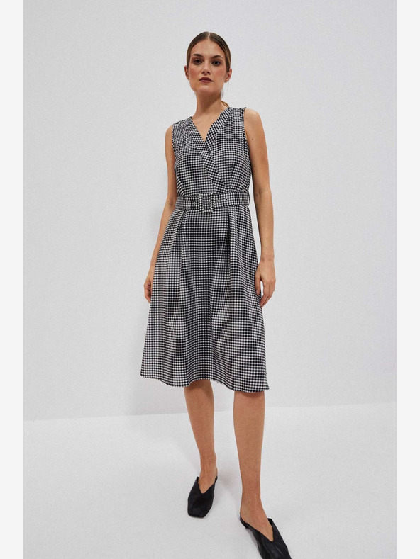 Moodo Černo-bílé šaty Moodo
