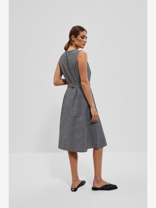 Moodo Černo-bílé šaty Moodo