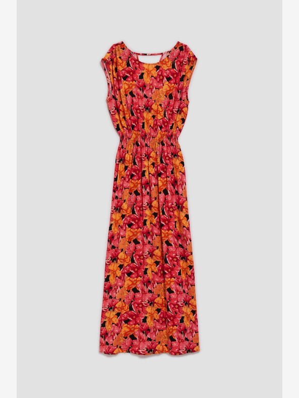 Moodo Maxi šaty s květinovým potiskem Moodo