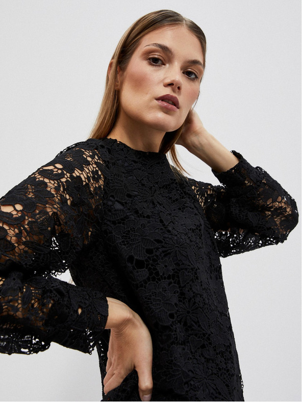 Moodo Černé dámské šaty Moodo