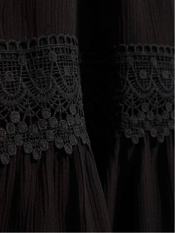 Moodo Černé dámské šaty Moodo