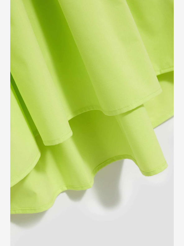 Moodo Světle zelené košilové šaty Moodo