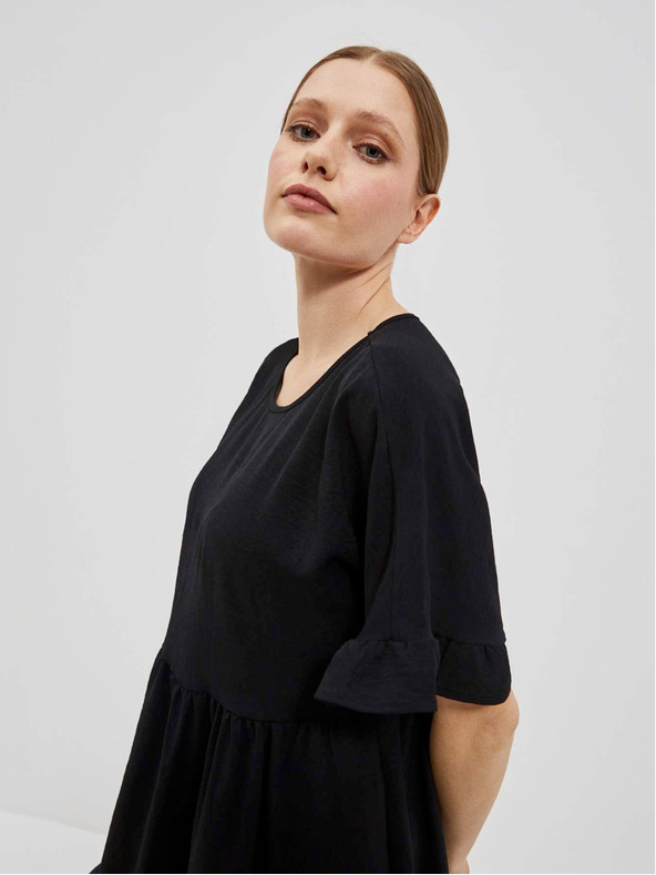 Moodo Černé dámské šaty Moodo