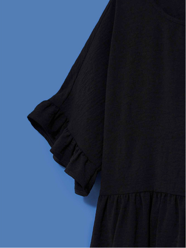 Moodo Černé dámské šaty Moodo