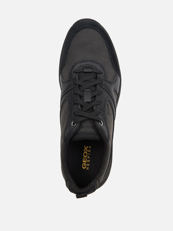 Geox Černé pánské tenisky Geox Molveno