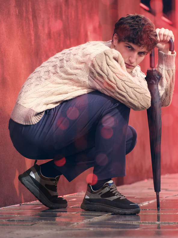 Geox Tmavě modré pánské tenisky Geox Spherica 4X4 ABX