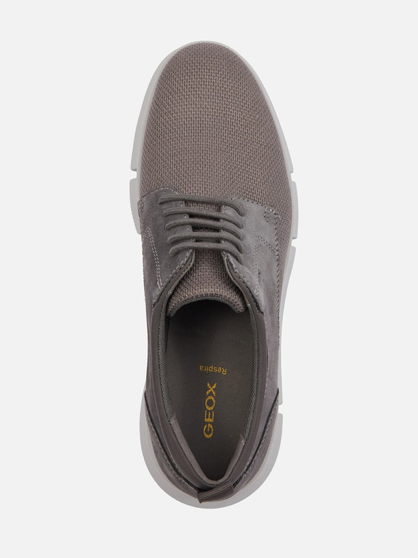 Geox Tmavě šedé pánské tenisky Geox Adacter F