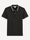 Celio Černé pánské polo tričko Celio Decolrayeb