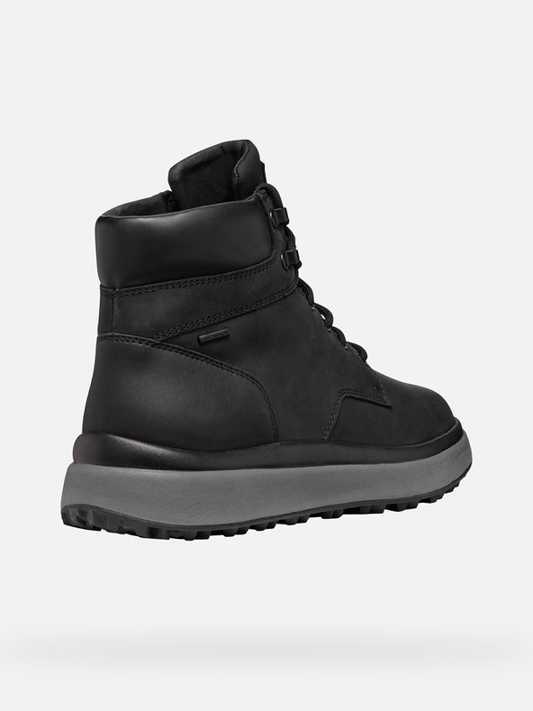 Geox Černá pánská kotníková obuv Geox Granito + grip b a