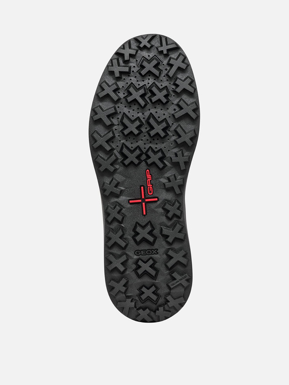 Geox Černá pánská kotníková obuv Geox Granito + grip b a