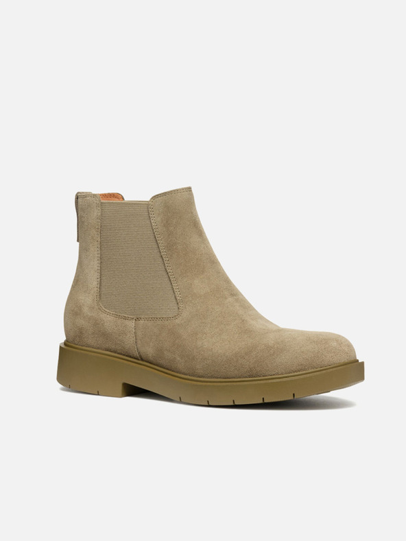 Geox Béžová dámská kotníková obuv Geox Spherica EC1