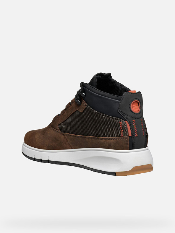 Geox Hnědá pánská kotníková obuv Geox Aerantis 4X4 B Abx