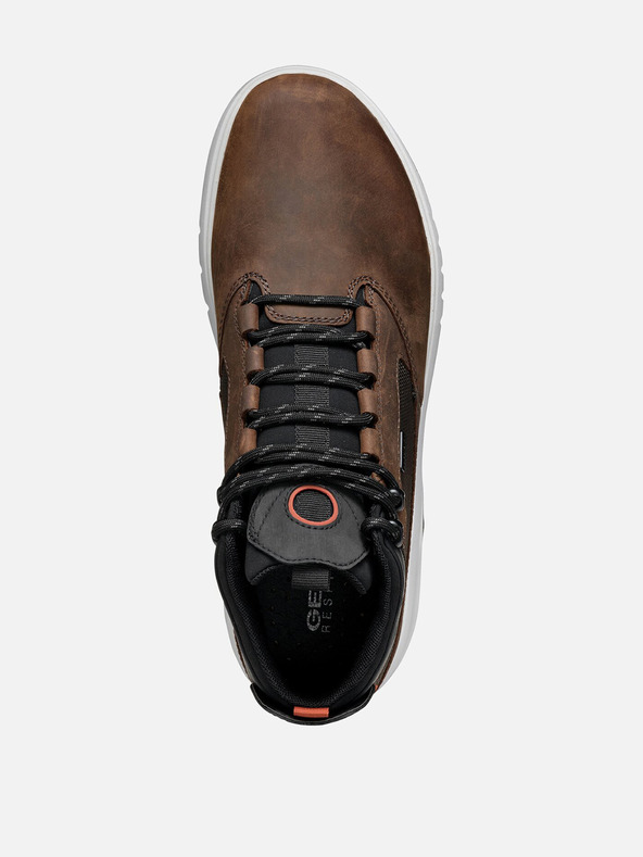 Geox Hnědá pánská kotníková obuv Geox Aerantis 4X4 B Abx