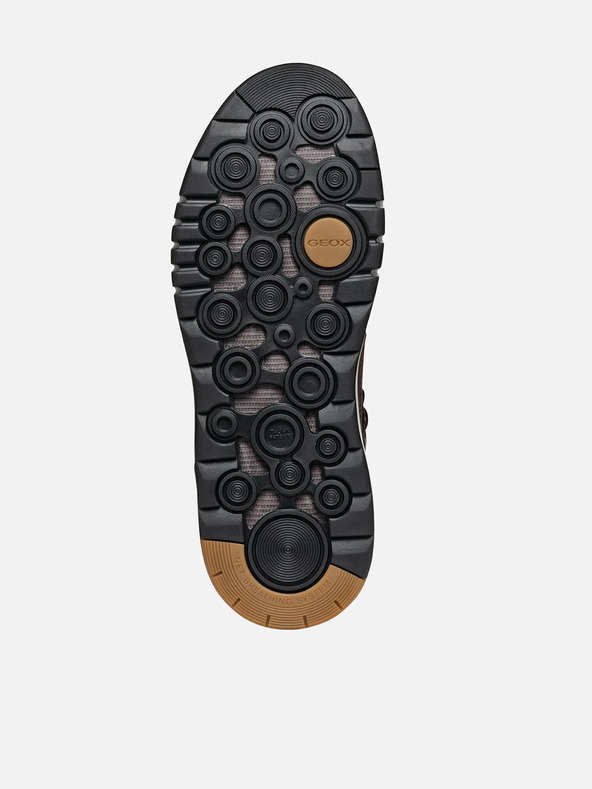 Geox Hnědá pánská kotníková obuv Geox Aerantis 4X4 B Abx