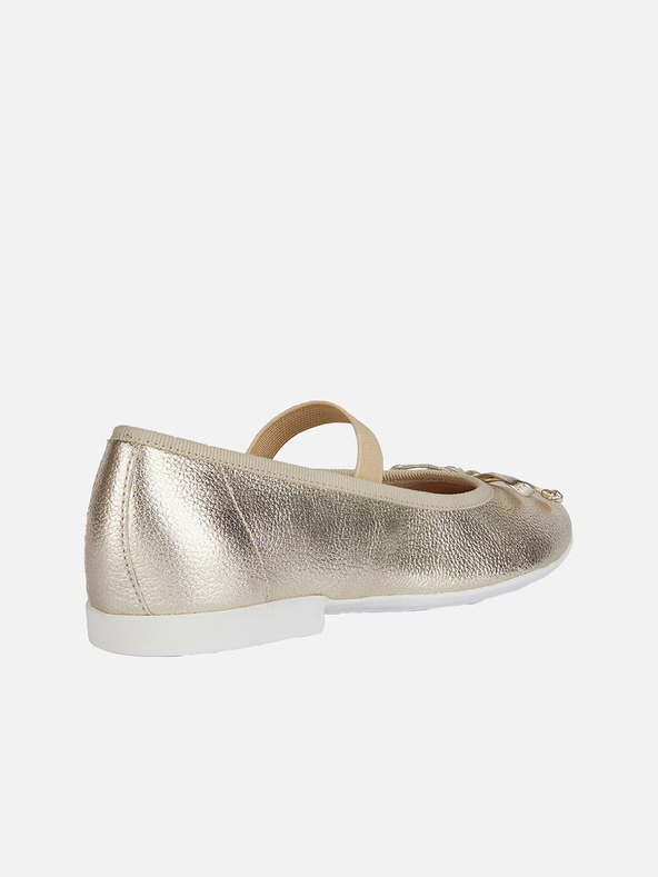 Geox Zlaté dívčí baleríny Geox Plie