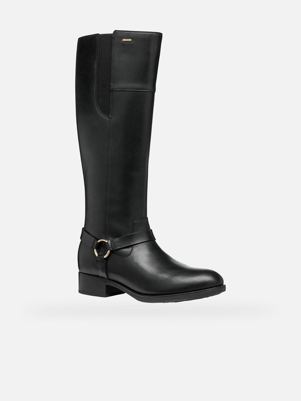 Geox Černé dámské kozačky Geox Felicity Np Abx