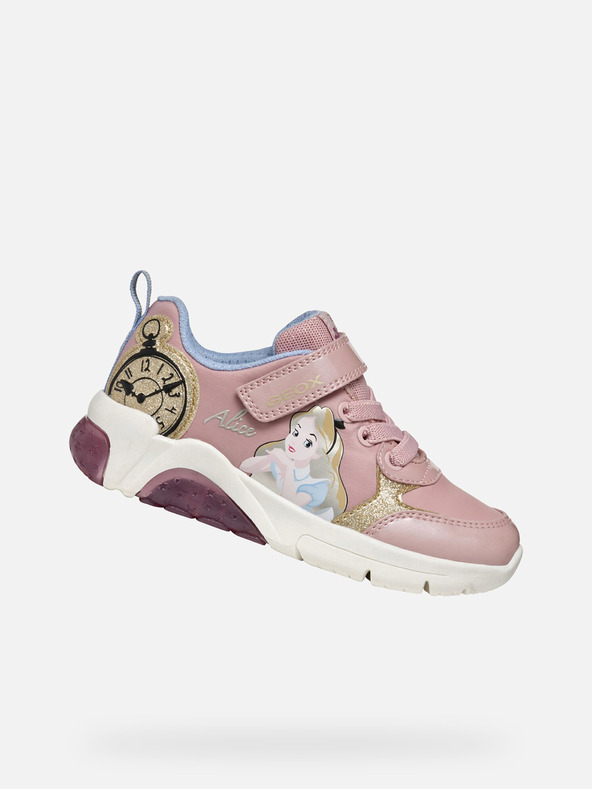 Geox Růžové dívčí tenisky Geox Fadinlight