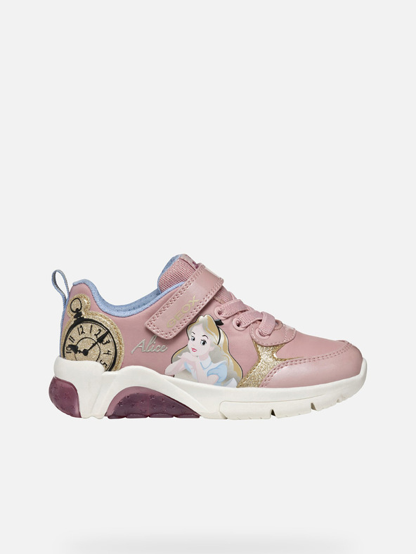 Geox Růžové dívčí tenisky Geox Fadinlight