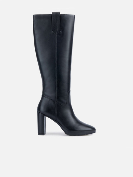 Geox Černé dámské kozačky Geox Walk Pleasure 85