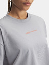 Under Armour Dámské tričko Under Armour UA W VARSITY MIX HW SS CROP-GRY