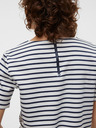 Vero Moda Modro-bílé dámské pruhované tričko Vero Moda