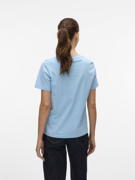 Vero Moda Modré dámské tričko Vero Moda