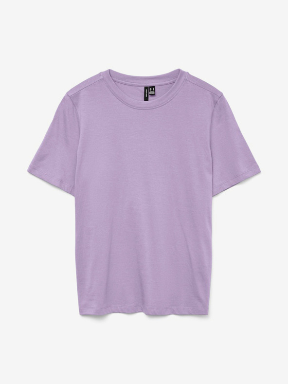 Vero Moda Fialové dámské tričko Vero Moda