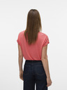 Vero Moda Oranžové dámské tričko Vero Moda
