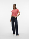 Vero Moda Oranžové dámské tričko Vero Moda