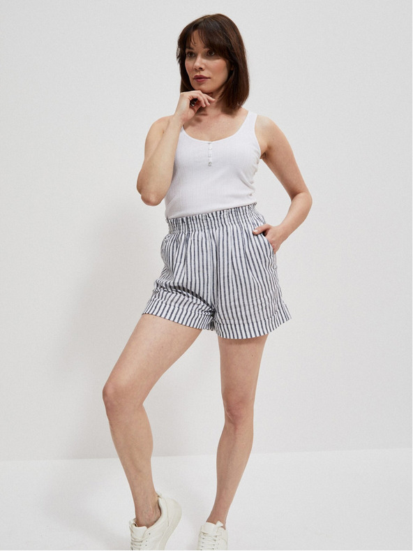 Moodo Bílé dámské tílko Moodo