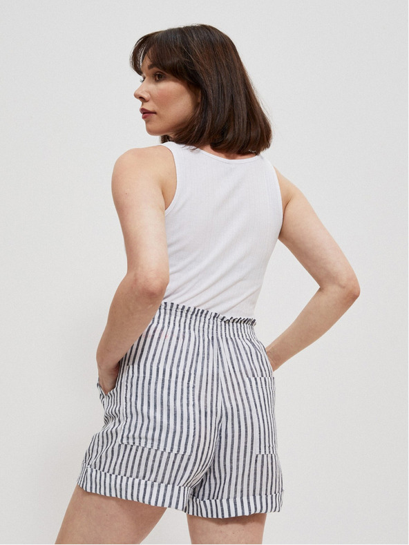 Moodo Bílé dámské tílko Moodo