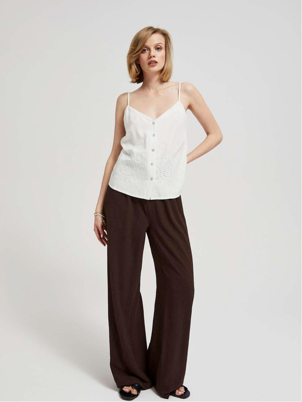 Moodo Bílý dámský top Moodo