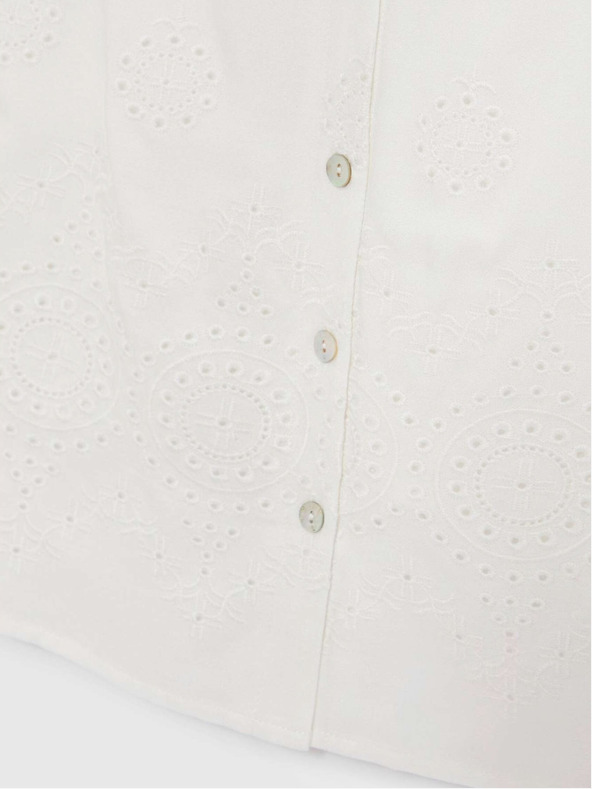 Moodo Bílý dámský top Moodo