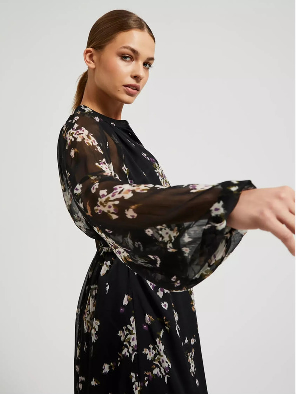 Moodo Dámské květované šaty Moodo