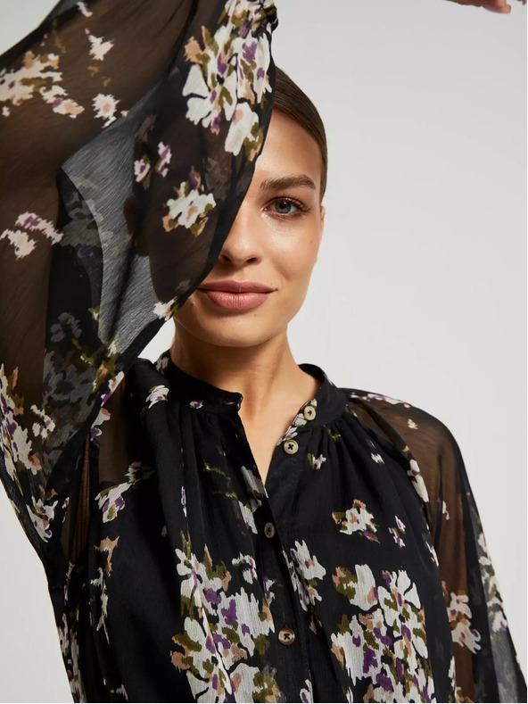 Moodo Dámské květované šaty Moodo