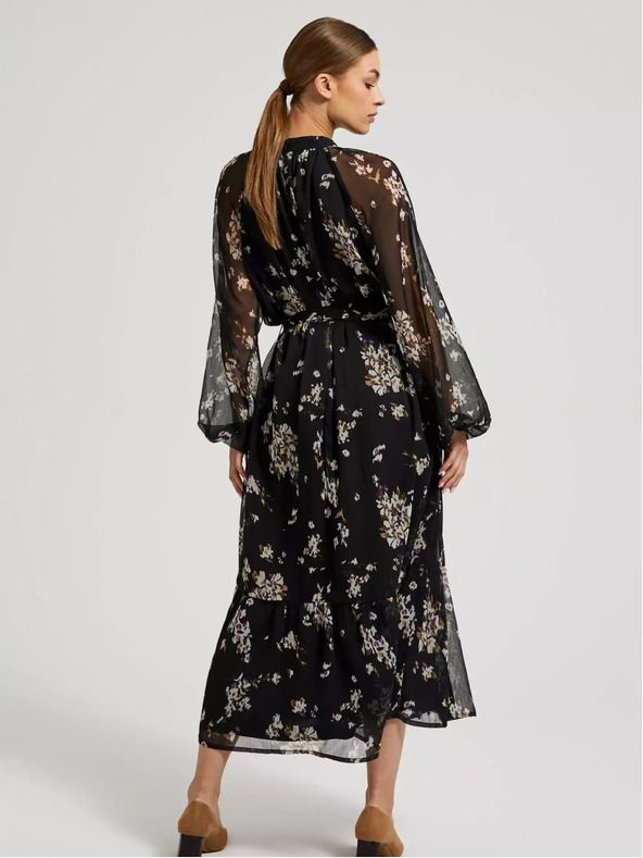 Moodo Dámské květované šaty Moodo