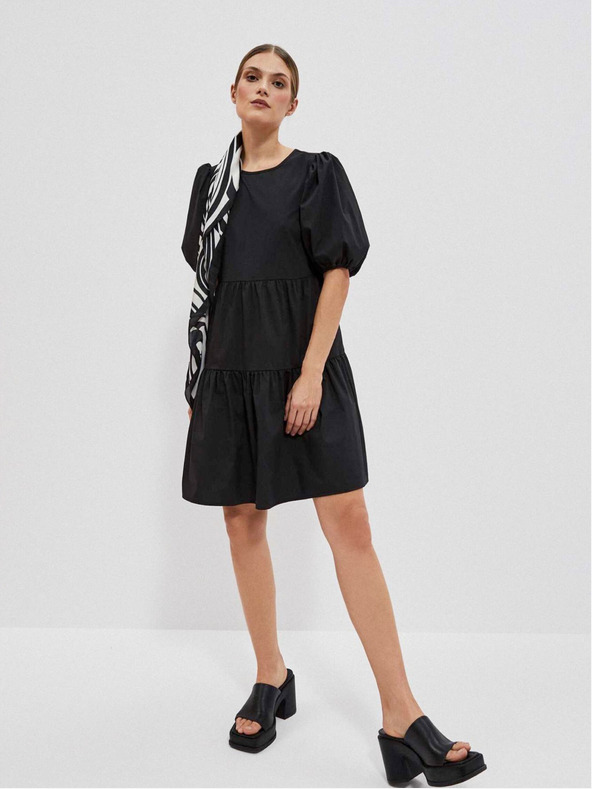 Moodo Černé dámské šaty Moodo