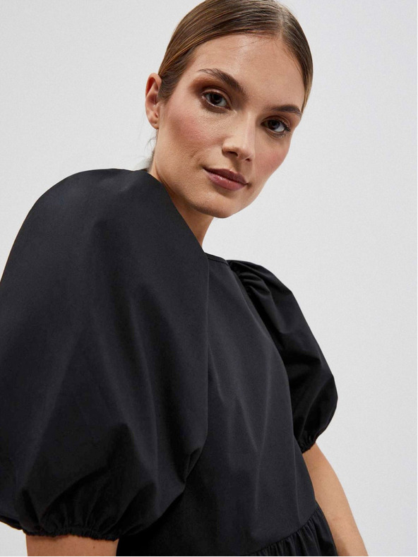 Moodo Černé dámské šaty Moodo