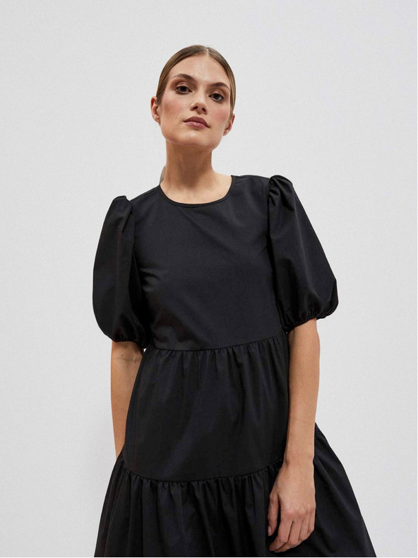 Moodo Černé dámské šaty Moodo