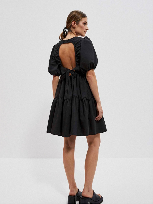 Moodo Černé dámské šaty Moodo