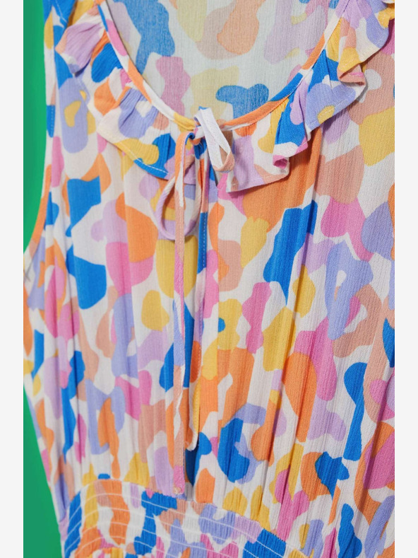 Moodo Krémové vzorované šaty Moodo