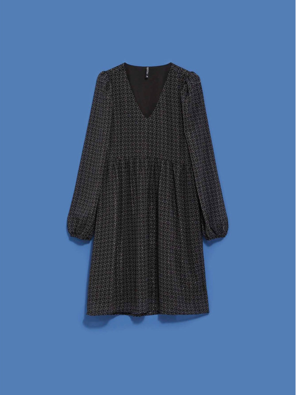 Moodo Černé dámské šaty Moodo